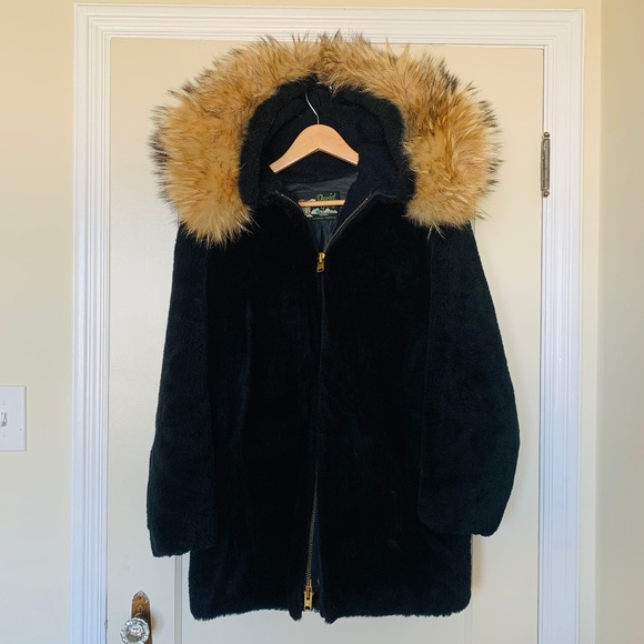 David Green Anchorage Leading Fur Trader Jackets Coats Black Vintage Fur Winter Coat Poshmark